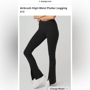 Alo split leggings